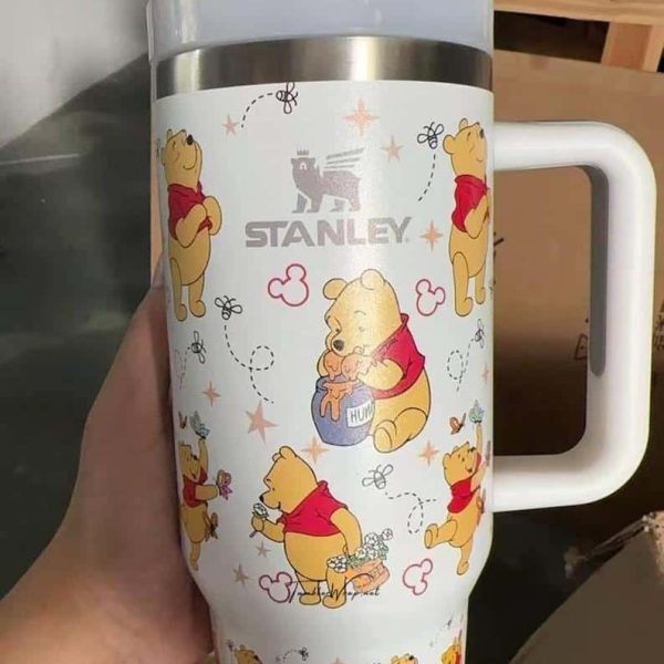 il_794xN.7101744387_q9m3.jpg Classic Winnie the Pooh 40oz Tumbler | Vintage Disney Bear Cup Gift