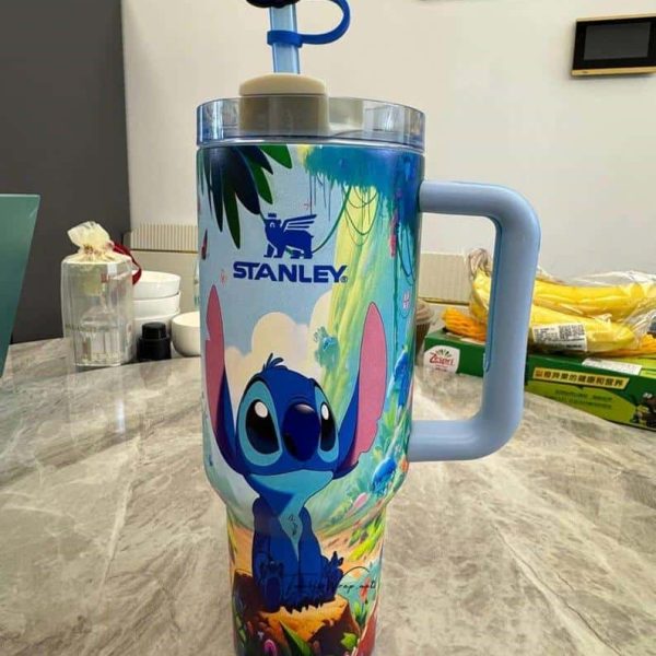 il_794xN.7236231179_mmvx.jpg Stitch 40oz Engraved Tumbler | Cute Disney Coffee Cup Travel Mug