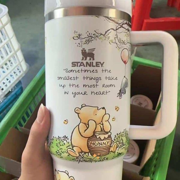 Classic Winnie the Pooh 40oz Tumbler | Vintage Disney Bear Cup Gift