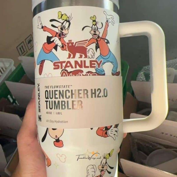 il_794xN.7270569241_rhp2.jpg Disney Friends 40oz Personalized Tumbler | Mickey Goofy Custom Cup