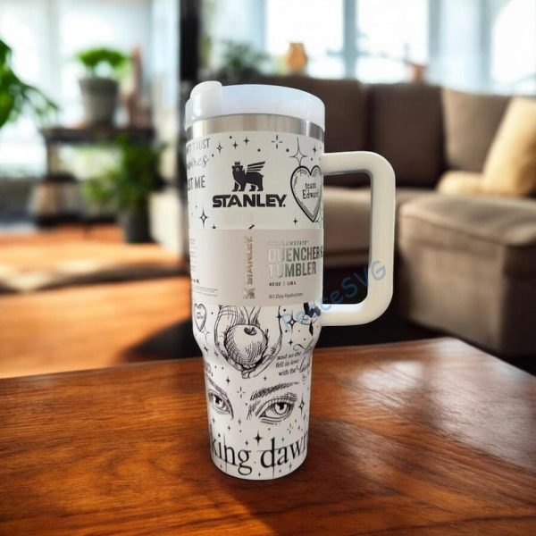 Twilight 40oz Tumbler, Vampire Wolf Romance 40ozTumbler