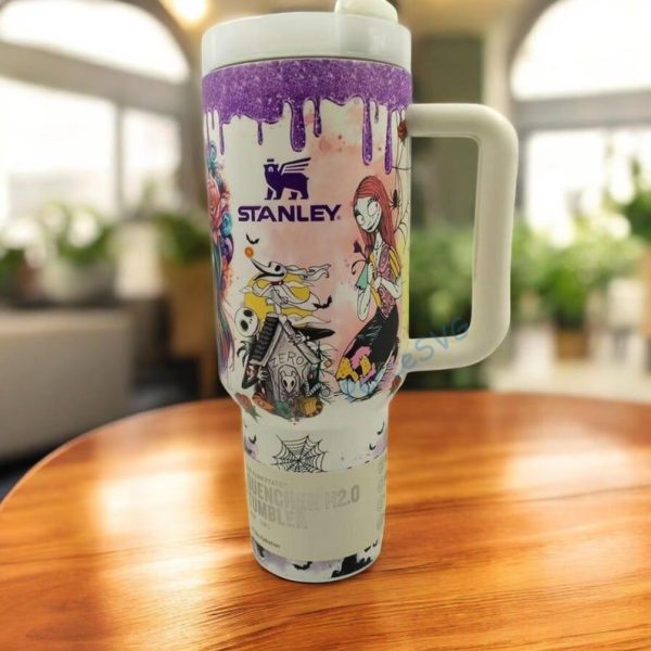 40oz Tumbler Nightmare Before Christmas, Nightmare Tumbler Christmas Gift