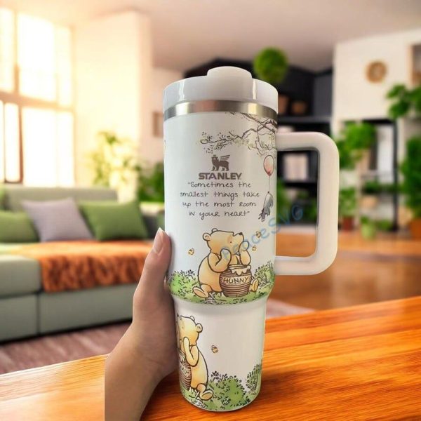 Winnie the Pooh 40oz Tumbler ,  Vintage and Classic Pooh Bear Tumbler 40 Disney Tiger, Eeyore, Piglet