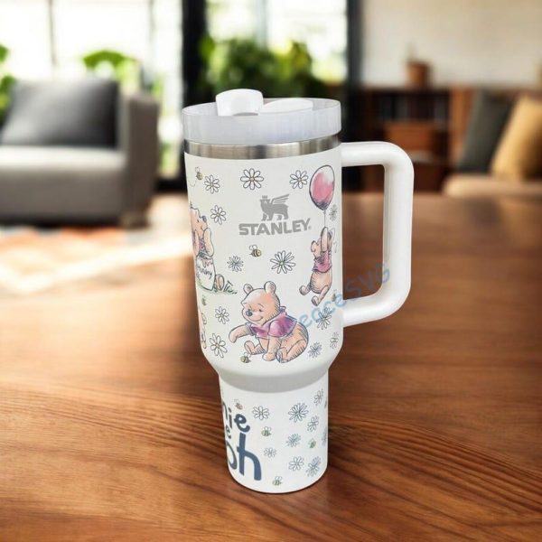 Winnie The Pooh 40 oz Tumbler , Original Classic Winnie The Pooh 40 oz Tumbler