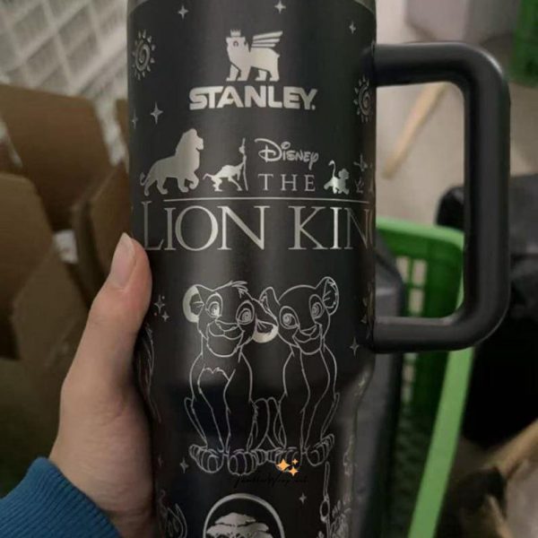 Lion King 40oz Laser Engraved Tumbler | Simba Disney Cup Gift