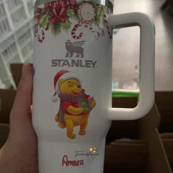 Classic Winnie the Pooh 40oz Tumbler | Vintage Disney Bear Cup Gift