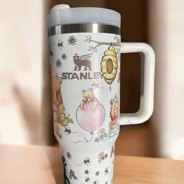 il_794xN.7448280932_m2gb.jpg Winnie the Pooh Engraved Tumbler 40 oz Quencher Vintage and Classic Pooh Bear Cup