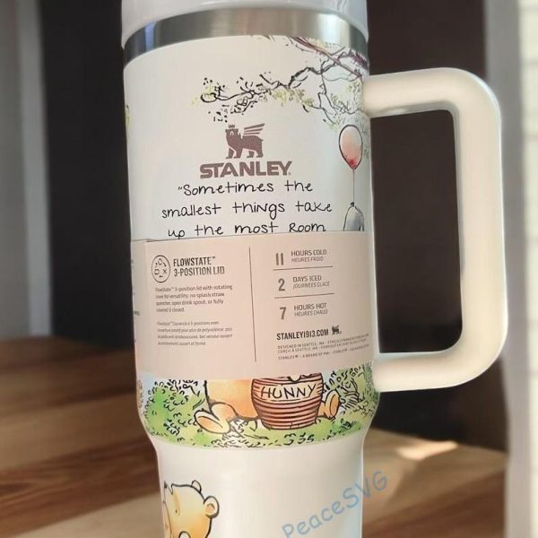Winnie the Pooh 40oz Tumbler Quencher and Classic Pooh Bear Cup