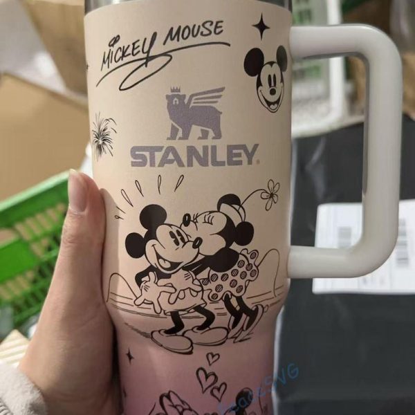 Personalized Mickey and Friends 40oz Tumbler Disneyworld Drinkware Water Tumbler