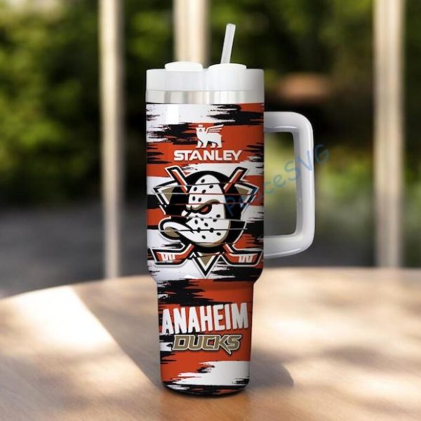 il_794xN.7489256138_a6si.jpg Anaheim Ducks 40oz Tumbler, Ice Hockey Fan Tumbler, Game Day Drinkware