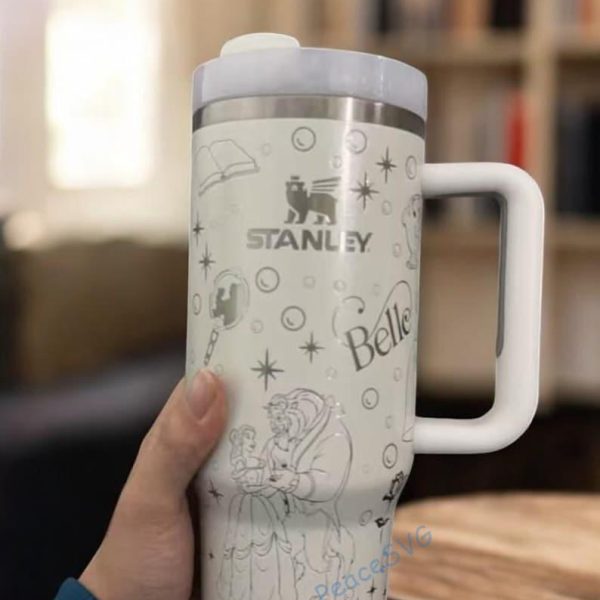 il_794xN.7496141157_lrc9.jpg Laser Engraved Beauty and the Beast Tumbler 40oz Princess Rose Cup Insulated Hot And Cold