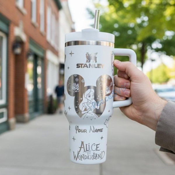 il_794xN.7500539096_i84g.jpg Wonderland 40oz Tumbler Laser Engraved , Princess Coffee Cup Gift