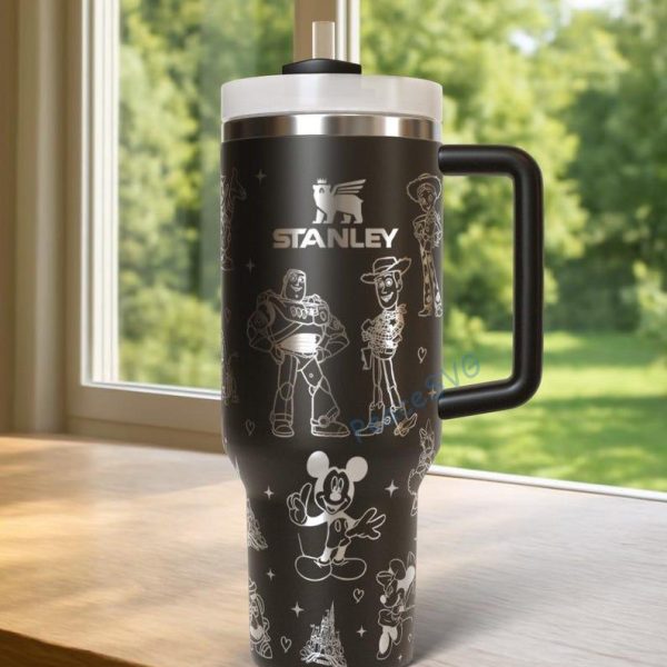 il_794xN.7504148904_mas6.jpg Custom Mouse and Friends 40oz Tumbler, Castle Magic Kingdom Gift , 30oz/40oz Stainless Steel