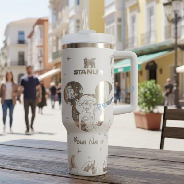 il_794xN.7504158928_k8bk.jpg Personalized Little Mermaid Laser Engraved Tumbler, 30oz/40oz Stainless Steel Tumbler