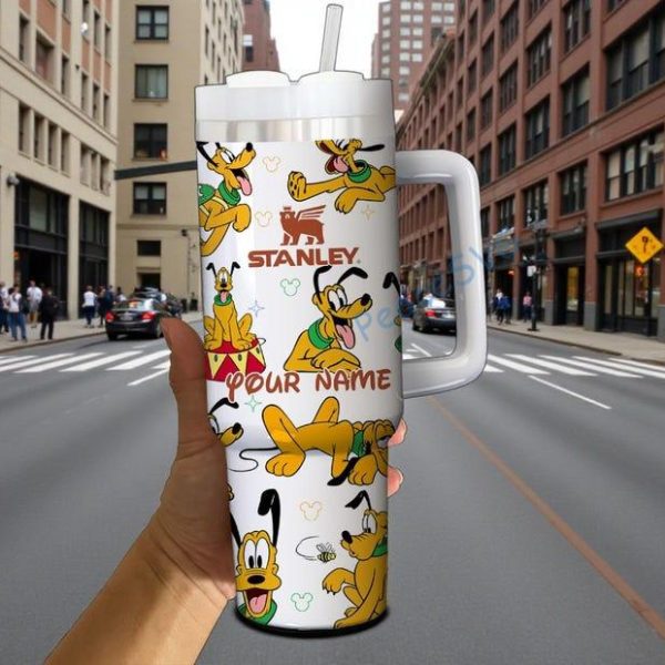 il_794xN.7511365795_6m07.jpg Custom Disney Pluto Dog Tumbler, Disney Characters 40oz Cup