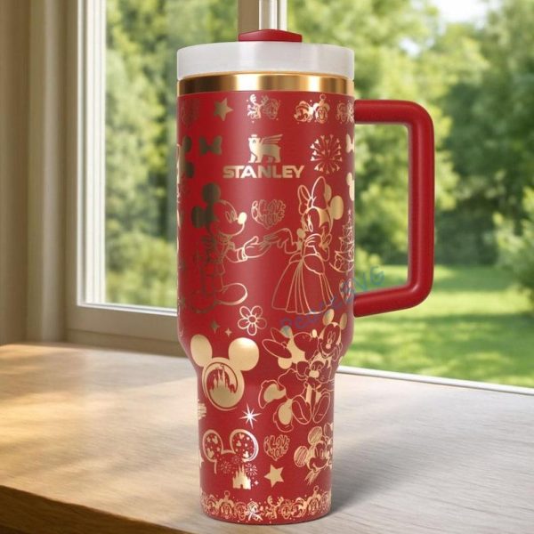 il_794xN.7514561064_rcz4.jpg Mouse Minnie Tumbler 40oz Laser Engraved , Customized Disney Couples Coffee Tumbler, Valentine Gift