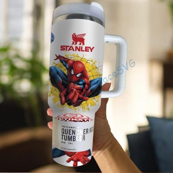 il_794xN.7514952985_tdde.jpg Spider-Man 40oz Tumbler, Superhero Tumbler Cup Personalized Marvel Drinkware