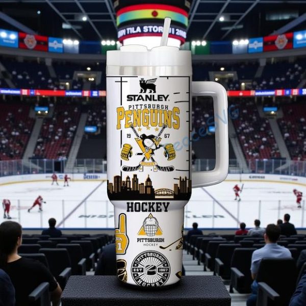 il_794xN.7515166779_dghw.jpg Pittsburgh Penguins 40 oz Tumbler with Straw, Gift for him, hockey coach gift