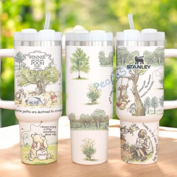 Winnie the Pooh 40oz Tumbler , Friends Tumbler Cup, Disney Movie Insulated , Gift For Her